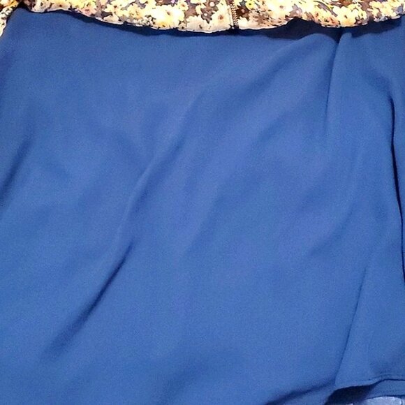 Rachel Zoe Boho Floral Smocking Tiered Layered Spring Maxi Dress - Picture 10 of 12